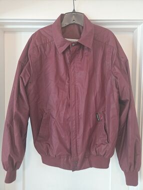 Retro Members Only Bomber Jacket 42L